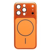 Чехол-накладка для Apple iPhone 16 Pro (Оранжевый) SM091 AG-Glass SafeMag Чехол-накладка для Apple iPhone 16 Pro (Оранжевый) SM091 AG-Glass SafeMag