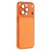Чехол-накладка для Apple iPhone 16 Pro (Оранжевый) SM091 AG-Glass SafeMag Чехол-накладка для Apple iPhone 16 Pro (Оранжевый) SM091 AG-Glass SafeMag