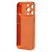 Чехол-накладка для Apple iPhone 16 Pro (Оранжевый) SM091 AG-Glass SafeMag Чехол-накладка для Apple iPhone 16 Pro (Оранжевый) SM091 AG-Glass SafeMag