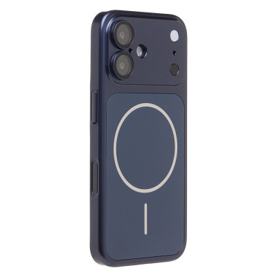Чехол-накладка для Apple iPhone 16 (Темно-синий) SM091 AG-Glass SafeMag Чехол-накладка для Apple iPhone 16 (Темно-синий) SM091 AG-Glass SafeMag