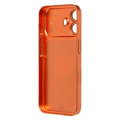 Чехол-накладка для Apple iPhone 16 (Оранжевый) SM091 AG-Glass SafeMag