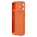 Чехол-накладка для Apple iPhone 16 (Оранжевый) SM091 AG-Glass SafeMag