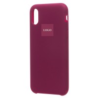 Чехол-накладка для Apple iPhone XR (Бордовый) [ORG] Soft Touch