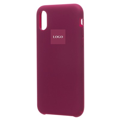 Чехол-накладка для Apple iPhone XR (Бордовый) [ORG] Soft Touch