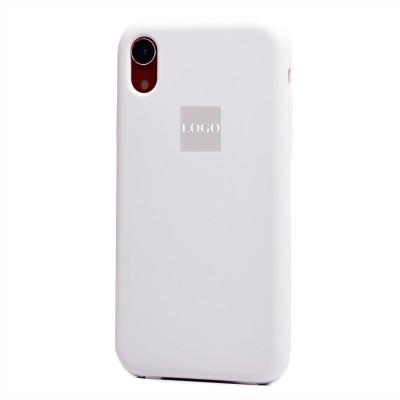 Чехол-накладка для Apple iPhone XR (Белый) [ORG] Soft Touch