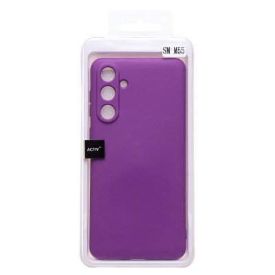 Чехол-накладка для Samsung M556E Galaxy M55 5G (Фиолетовый) Activ Full Original Design