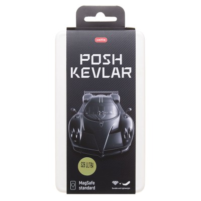 Чехол-накладка для Samsung S948B Galaxy S26 Ultra (Черный) Cellis SM009 POSH KEVLAR SafeMag