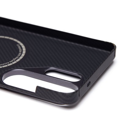 Чехол-накладка для Samsung S948B Galaxy S26 Ultra (Черный) Cellis SM009 POSH KEVLAR SafeMag