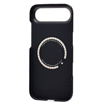 Чехол-накладка для Apple iPhone 17 Air (Черный) Cellis SM009 POSH KEVLAR