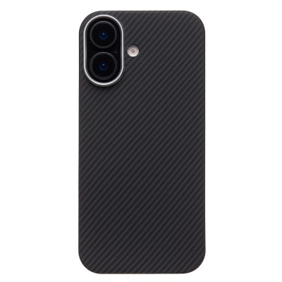 Чехол-накладка для Apple iPhone 17 (Черный) Cellis SM009 POSH KEVLAR