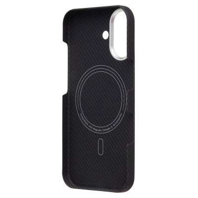 Чехол-накладка для Apple iPhone 17 (Черный) Cellis SM009 POSH KEVLAR