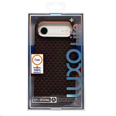 Чехол-накладка для Apple iPhone 17 Air (LF127) (Коричневый) Luxo Creative PC