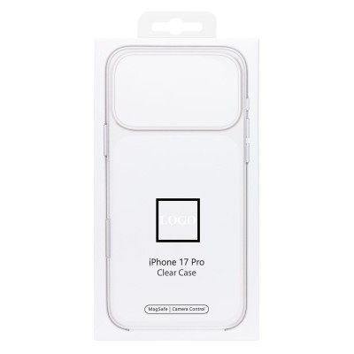 Чехол-накладка для Apple iPhone 17 Pro (Прозрачный) ORG PC Clear Case SafeMag 1:1