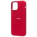 Чехол-накладка с анимацией для Apple iPhone 12 Pro Max (Насыщенный красный) ORG Silicone Case SafeMag Чехол-накладка с анимацией для Apple iPhone 12 Pro Max (Насыщенный красный) ORG Silicone Case SafeMag