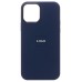 Чехол-накладка с анимацией для Apple iPhone 12 Pro Max (Синий омут) ORG Silicone Case SafeMag