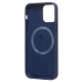 Чехол-накладка с анимацией для Apple iPhone 12 Pro Max (Синий омут) ORG Silicone Case SafeMag