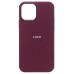 Чехол-накладка с анимацией для Apple iPhone 12 Pro Max (Сливовый) ORG Silicone Case SafeMag