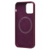 Чехол-накладка с анимацией для Apple iPhone 12 Pro Max (Сливовый) ORG Silicone Case SafeMag