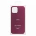 Чехол-накладка с анимацией для Apple iPhone 12 Pro Max (Сливовый) ORG Silicone Case SafeMag