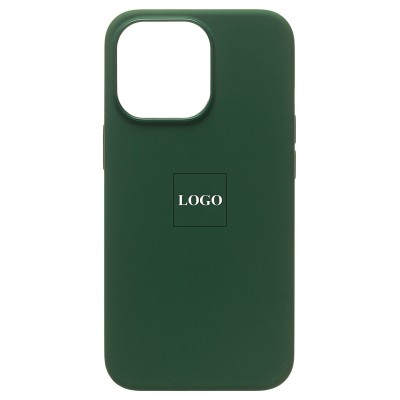 Чехол-накладка с анимацией для Apple iPhone 13 Pro (Клевер) ORG Silicone Case SafeMag