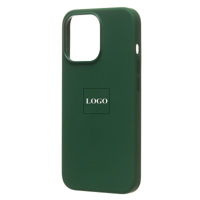 Чехол-накладка с анимацией для Apple iPhone 13 Pro (Клевер) ORG Silicone Case SafeMag