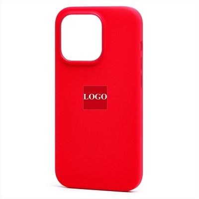Чехол-накладка с анимацией для Apple iPhone 14 Pro (Насыщенный красный) ORG Silicone Case SafeMag Чехол-накладка с анимацией для Apple iPhone 14 Pro (Насыщенный красный) ORG Silicone Case SafeMag