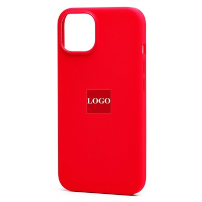 Чехол-накладка с анимацией для Apple iPhone 14 (Насыщенный красный) ORG Silicone Case SafeMag Чехол-накладка с анимацией для Apple iPhone 14 (Насыщенный красный) ORG Silicone Case SafeMag