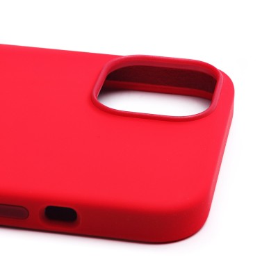 Чехол-накладка с анимацией для Apple iPhone 14 (Насыщенный красный) ORG Silicone Case SafeMag Чехол-накладка с анимацией для Apple iPhone 14 (Насыщенный красный) ORG Silicone Case SafeMag