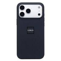 Чехол-накладка с анимацией для Apple iPhone 17 Pro Max (Черный) ORG Silicone Case Чехол-накладка с анимацией для Apple iPhone 17 Pro Max (Черный) ORG Silicone Case