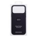 Чехол-накладка с анимацией для Apple iPhone 17 Pro Max (Черный) ORG Silicone Case
