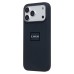 Чехол-накладка с анимацией для Apple iPhone 17 Pro Max (Черный) ORG Silicone Case