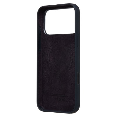 Чехол-накладка с анимацией для Apple iPhone 17 Pro Max (Черный) ORG Silicone Case