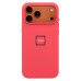 Чехол-накладка с анимацией для Apple iPhone 17 Pro Max (Ярко-розовый) ORG Silicone Case
