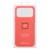 Чехол-накладка с анимацией для Apple iPhone 17 Pro Max (Ярко-розовый) ORG Silicone Case