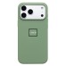 Чехол-накладка с анимацией для Apple iPhone 17 Pro Max (Светлый мох) ORG Silicone Case