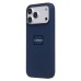 Чехол-накладка с анимацией для Apple iPhone 17 Pro Max (Полуночный синий) ORG Silicone Case