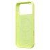 Чехол-накладка с анимацией для Apple iPhone 17 Pro Max (Неоновый желтый) ORG Silicone Case