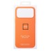Чехол-накладка с анимацией для Apple iPhone 17 Pro Max (Оранжевый) ORG Silicone Case
