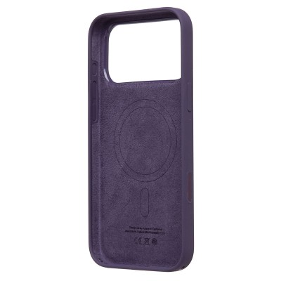 Чехол-накладка с анимацией для Apple iPhone 17 Pro Max (Фиолетовый туман) ORG Silicone Case