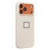 Чехол-накладка с анимацией для Apple iPhone 17 Pro Max (Кремовый) ORG Silicone Case