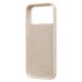 Чехол-накладка с анимацией для Apple iPhone 17 Pro Max (Кремовый) ORG Silicone Case