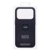 Чехол-накладка с анимацией для Apple iPhone 17 Pro (Черный) ORG Silicone Case