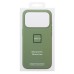 Чехол-накладка с анимацией для Apple iPhone 17 Pro (Светлый мох) ORG Silicone Case