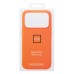 Чехол-накладка с анимацией для Apple iPhone 17 Pro (Оранжевый) ORG Silicone Case