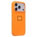 Чехол-накладка с анимацией для Apple iPhone 17 Pro (Оранжевый) ORG Silicone Case