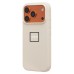 Чехол-накладка с анимацией для Apple iPhone 17 Pro (Кремовый) ORG Silicone Case