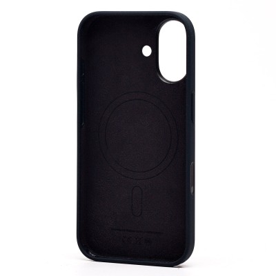 Чехол-накладка с анимацией для Apple iPhone 17 (Черный) ORG Silicone Case