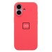 Чехол-накладка с анимацией для Apple iPhone 17 (Ярко-розовый) ORG Silicone Case