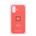 Чехол-накладка с анимацией для Apple iPhone 17 (Ярко-розовый) ORG Silicone Case