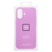 Чехол-накладка с анимацией для Apple iPhone 17 (Электирк лавандовый) ORG Silicone Case